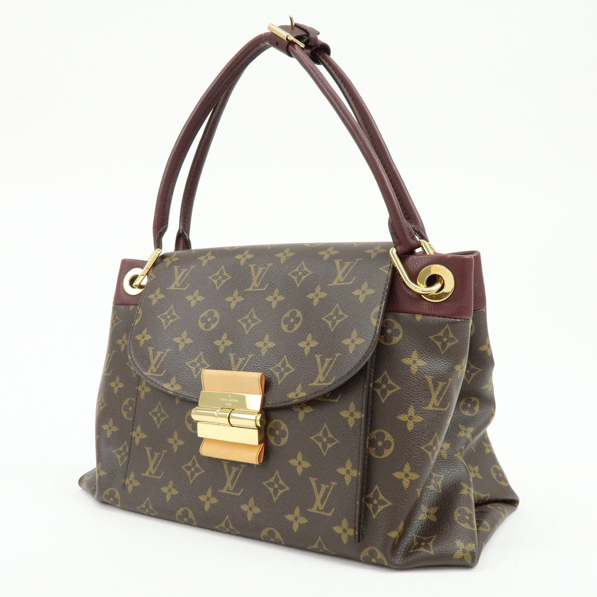 Louis Vuitton Olympe Monogram Canvas Brown Canvas Handbag (Pre-Owned)