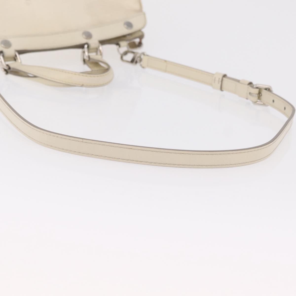 Louis Vuitton Brea Epi Leather White Leather Handbag (Pre-Owned)