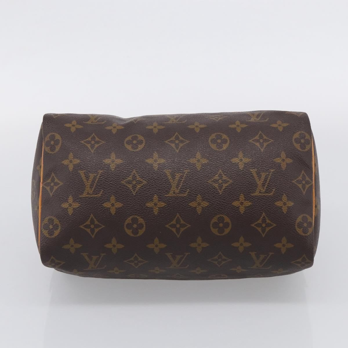 Louis Vuitton Speedy Monogram Canvas Brown Canvas Handbag (Pre-Owned)