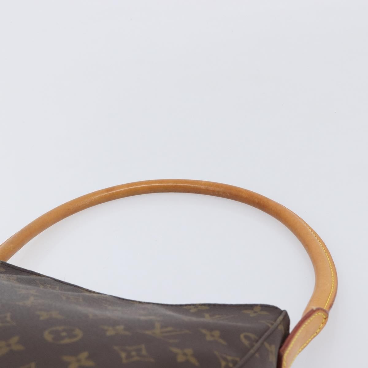 Louis Vuitton Looping Monogram Canvas Brown Canvas Handbag (Pre-Owned)