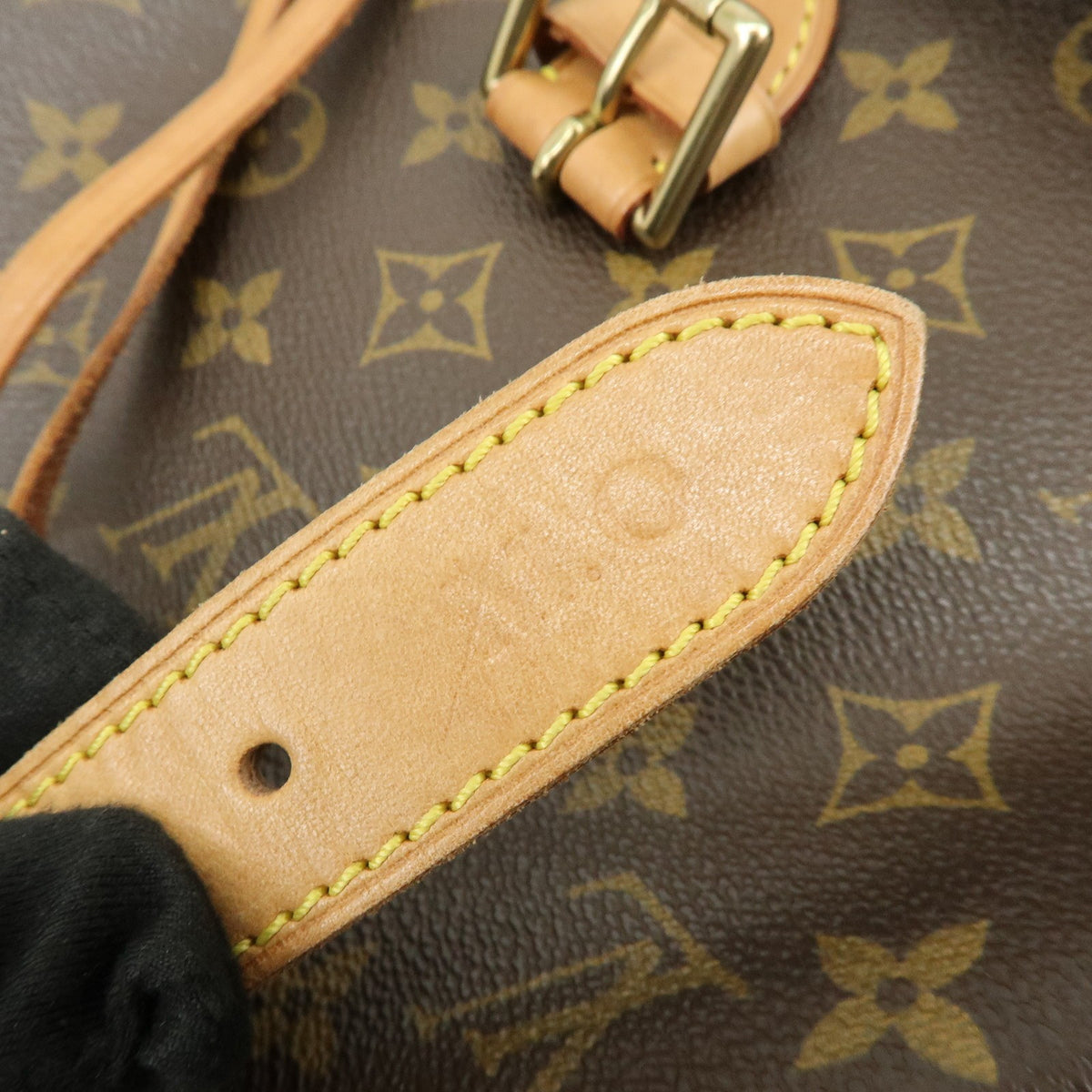 Louis Vuitton Vintage Montsouris Monogram Canvas Brown Canvas Backpack Bag (Pre-Owned)