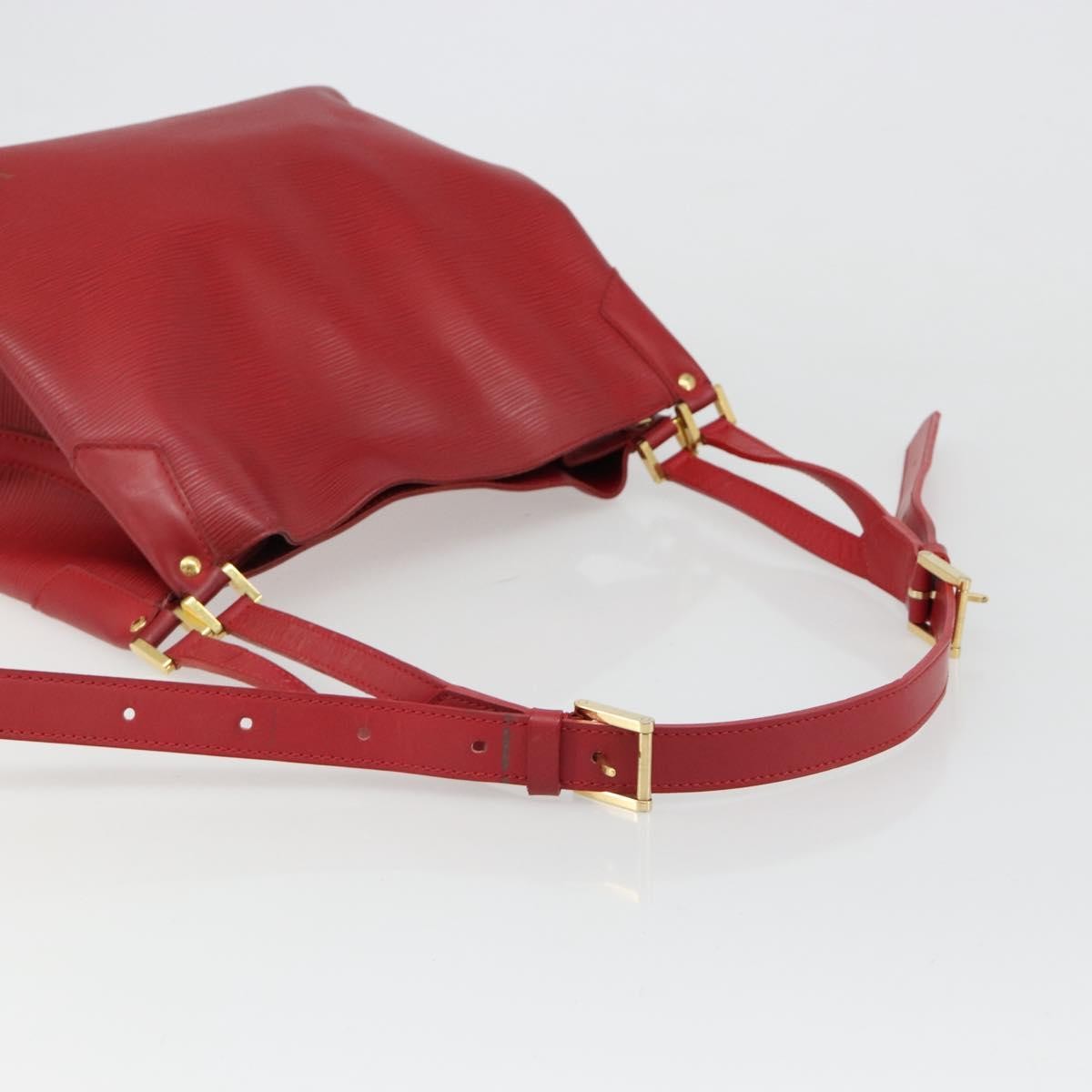 Louis Vuitton Mandara Epi Leather Red Leather Shoulder Bag Bag (Pre-Owned)