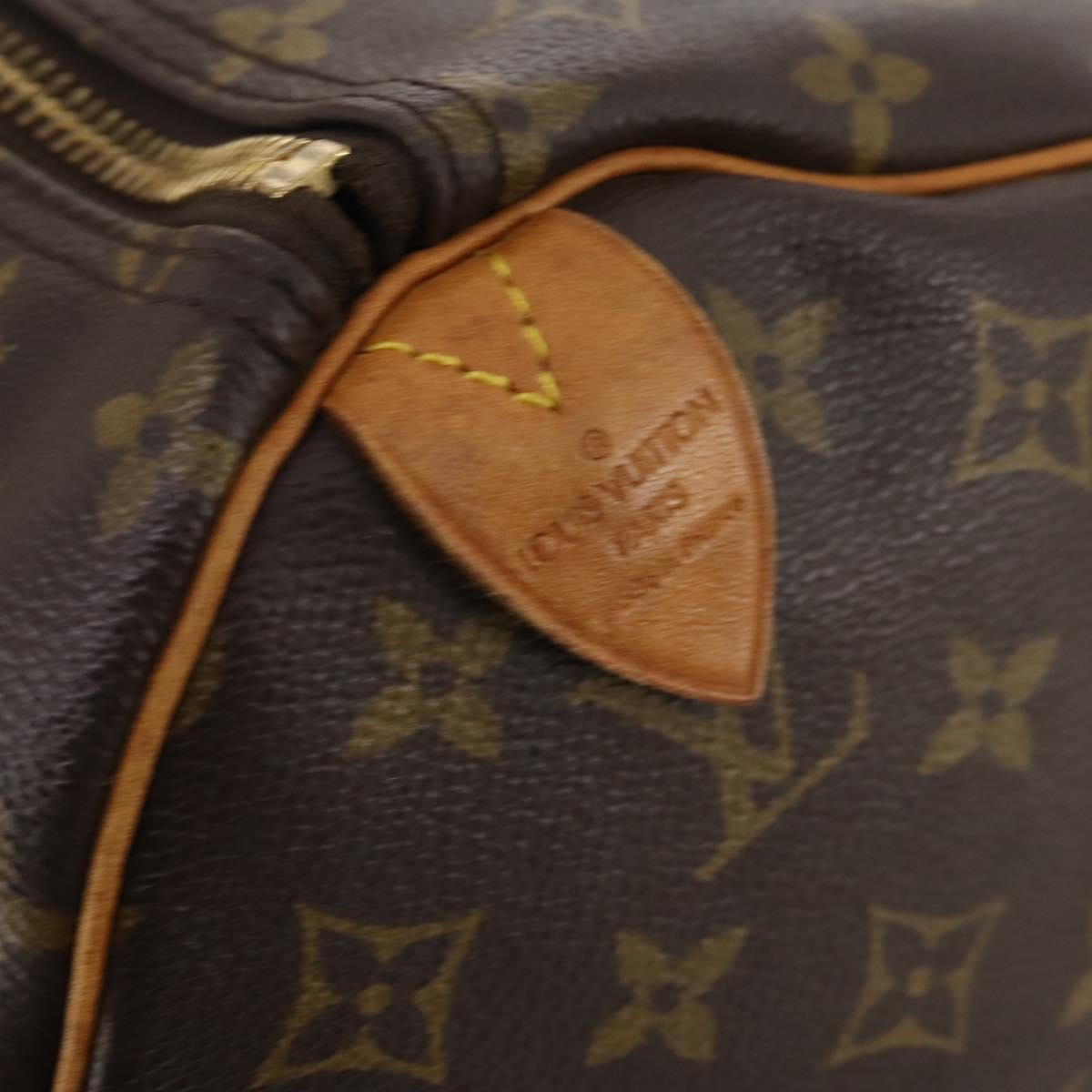 Louis Vuitton Keepall Monogram Canvas Brown Canvas Travel Bag Bag (Pre-Owned)