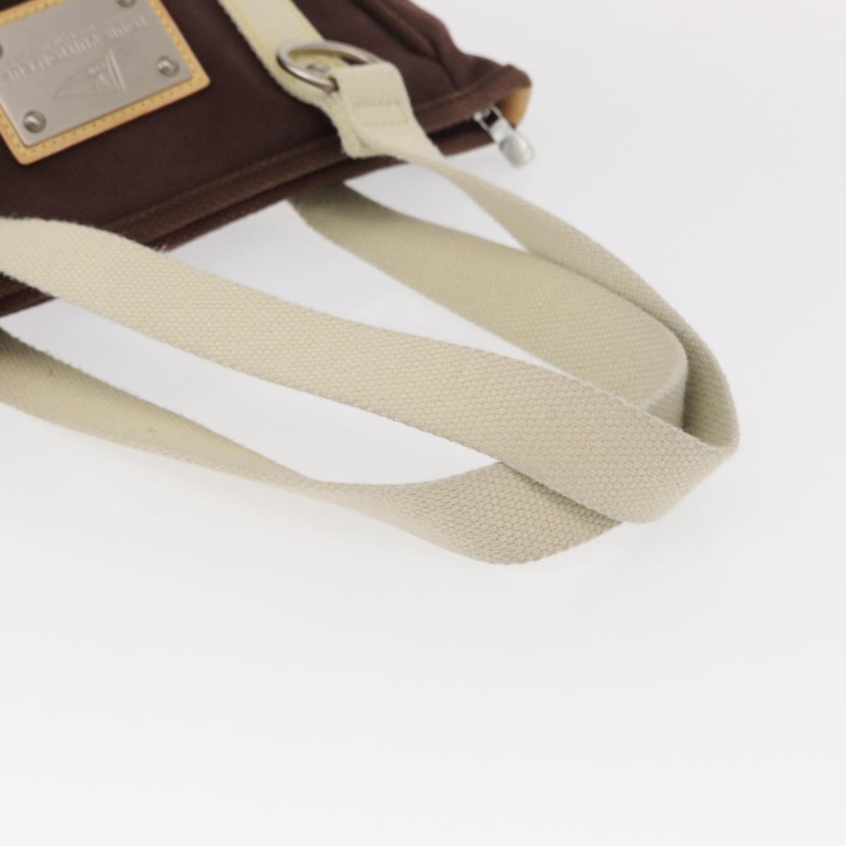 Louis Vuitton Antigua Tote Canvas Brown Canvas Tote Bag Bag (Pre-Owned)