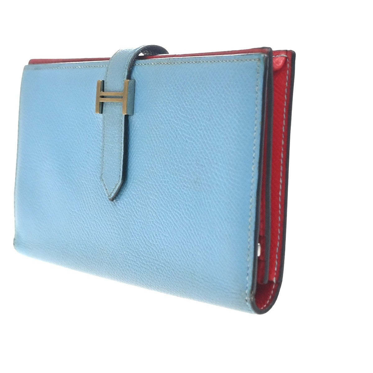 Hermes Bearn Epsom Multicolour Leather Wallets Accessory (Pre-Owned)