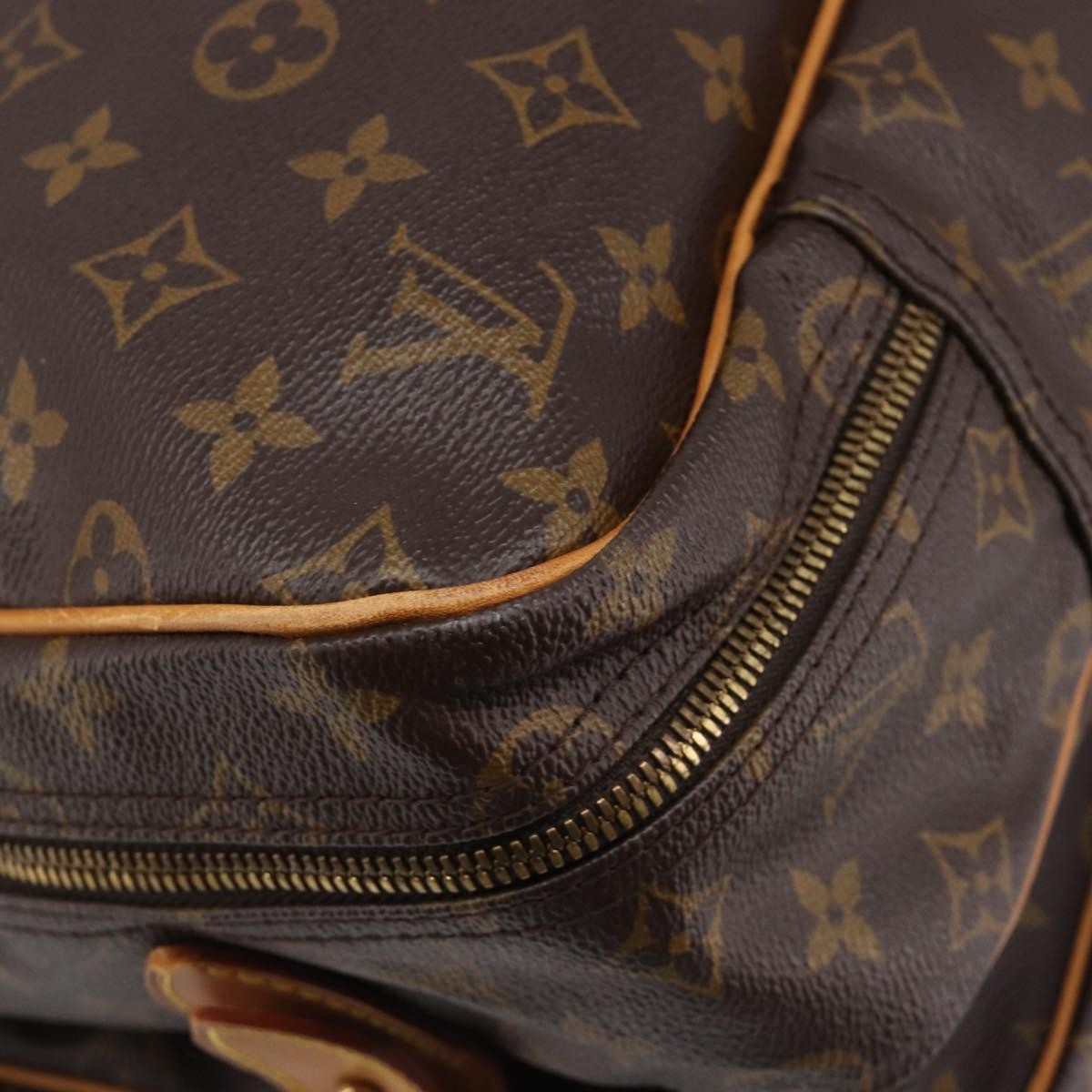 Louis Vuitton Sac Chasse Hunting Monogram Canvas Brown Canvas Handbag (Pre-Owned)