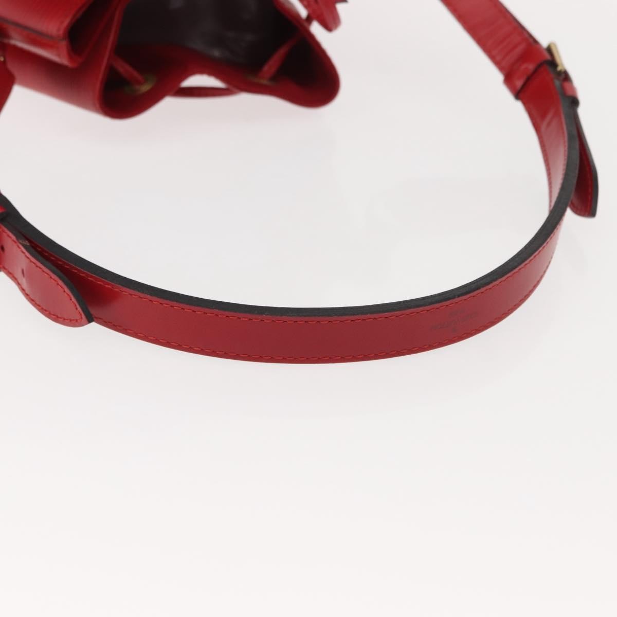 Louis Vuitton Noe Epi Leather Red Leather Shoulder Bag Bag (Pre-Owned)