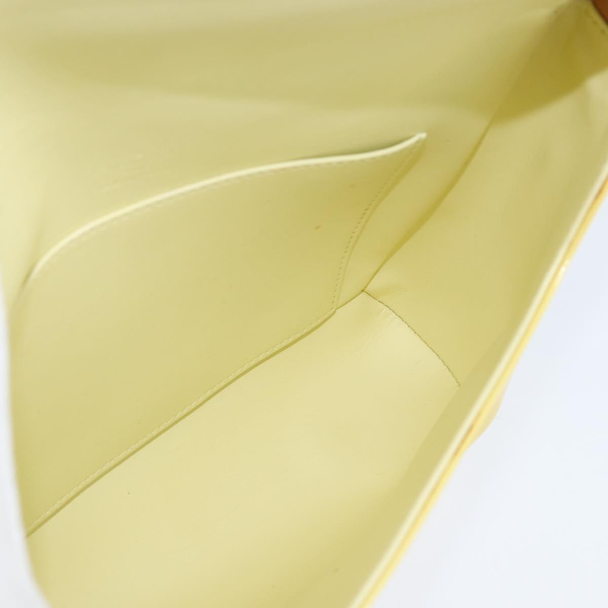 Louis Vuitton Thompson Street Monogram Vernis Yellow Patent_Leather Handbag (Pre-Owned)