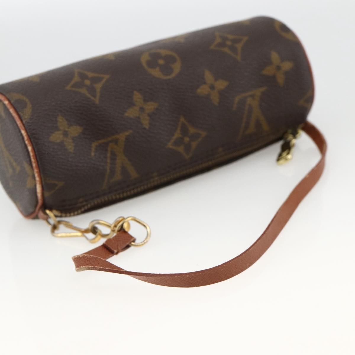 Louis Vuitton Papillon Pochette Monogram Canvas Brown Canvas Clutche & Pouche Bag (Pre-Owned)