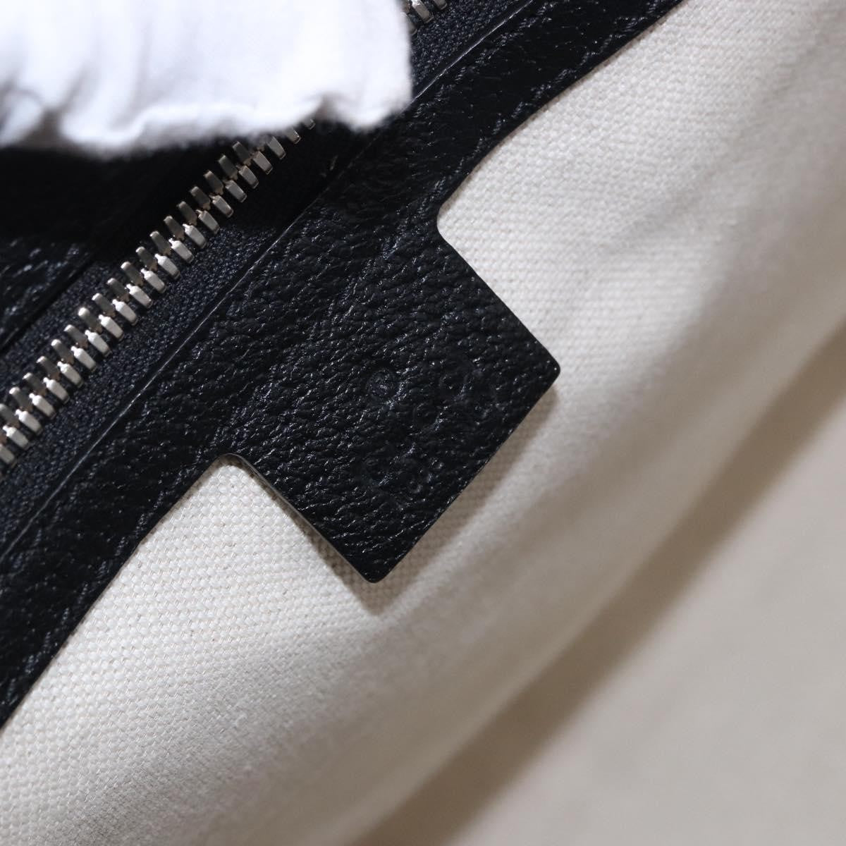 Gucci Iccug Tote Embroidered Faux Raffia Multicolour Canvas Tote Bag Bag (Pre-Owned)