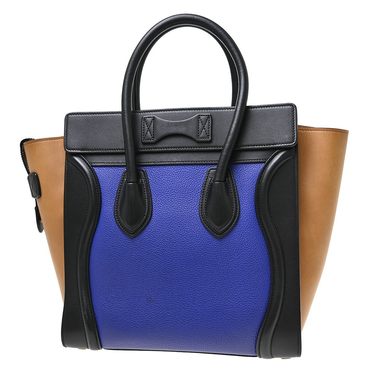 Celine Tricolor Luggage Leather Multicolour Leather Tote Bag Bag (Pre-Owned)
