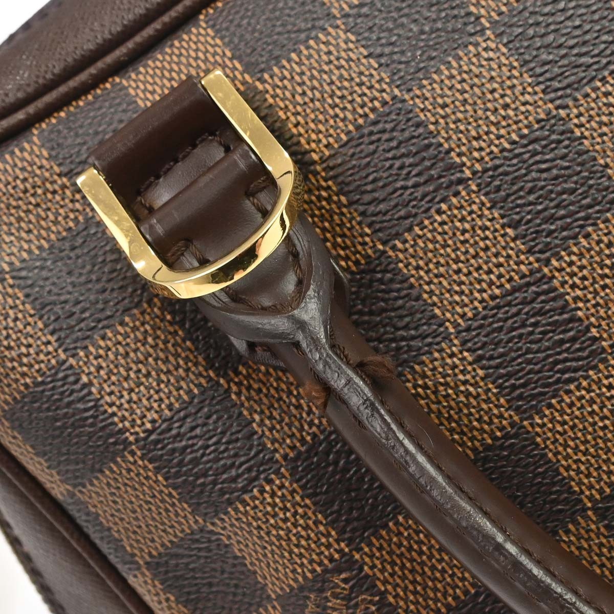 Louis Vuitton Brera Damier Brown Canvas Handbag (Pre-Owned)