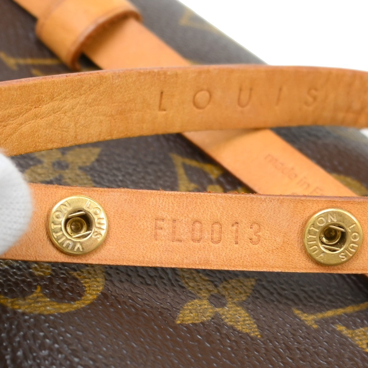 Louis Vuitton Florentine Monogram Brown Canvas Clutche & Pouche Bag (Pre-Owned)