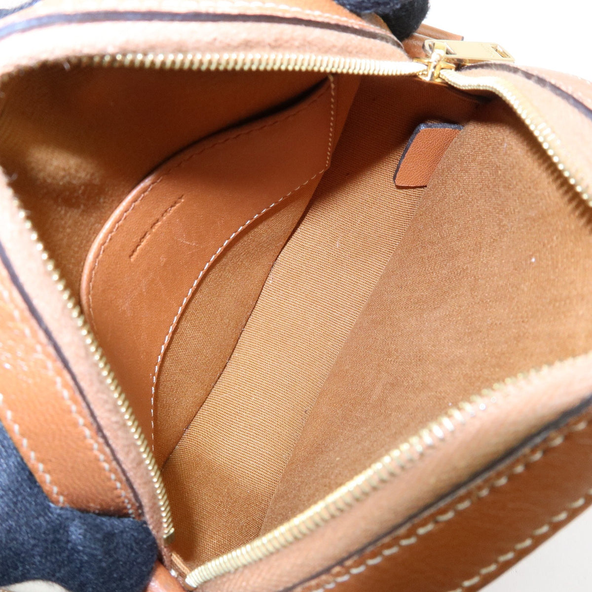 Celine Round Purse On Strap Triomphe Coated Canvas Brown Canvas Crossbody Bag Bag (Pre-Owned)