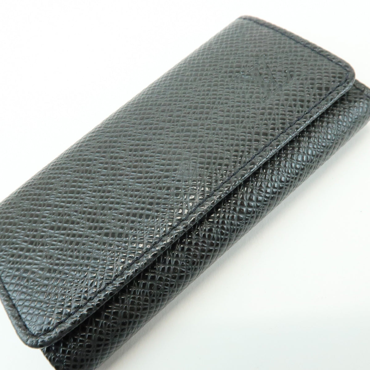 Louis Vuitton Multiclés 4 Cuir Verni Black Leather Wallets Accessory (Pre-Owned)