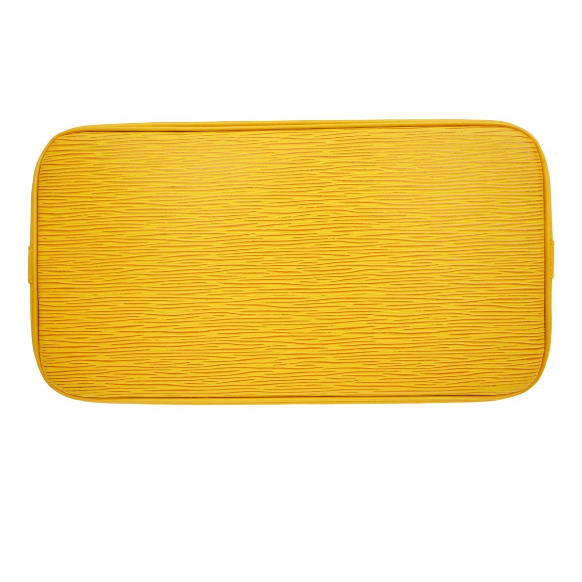 Louis Vuitton Alma Epi Yellow Leather Handbag (Pre-Owned)