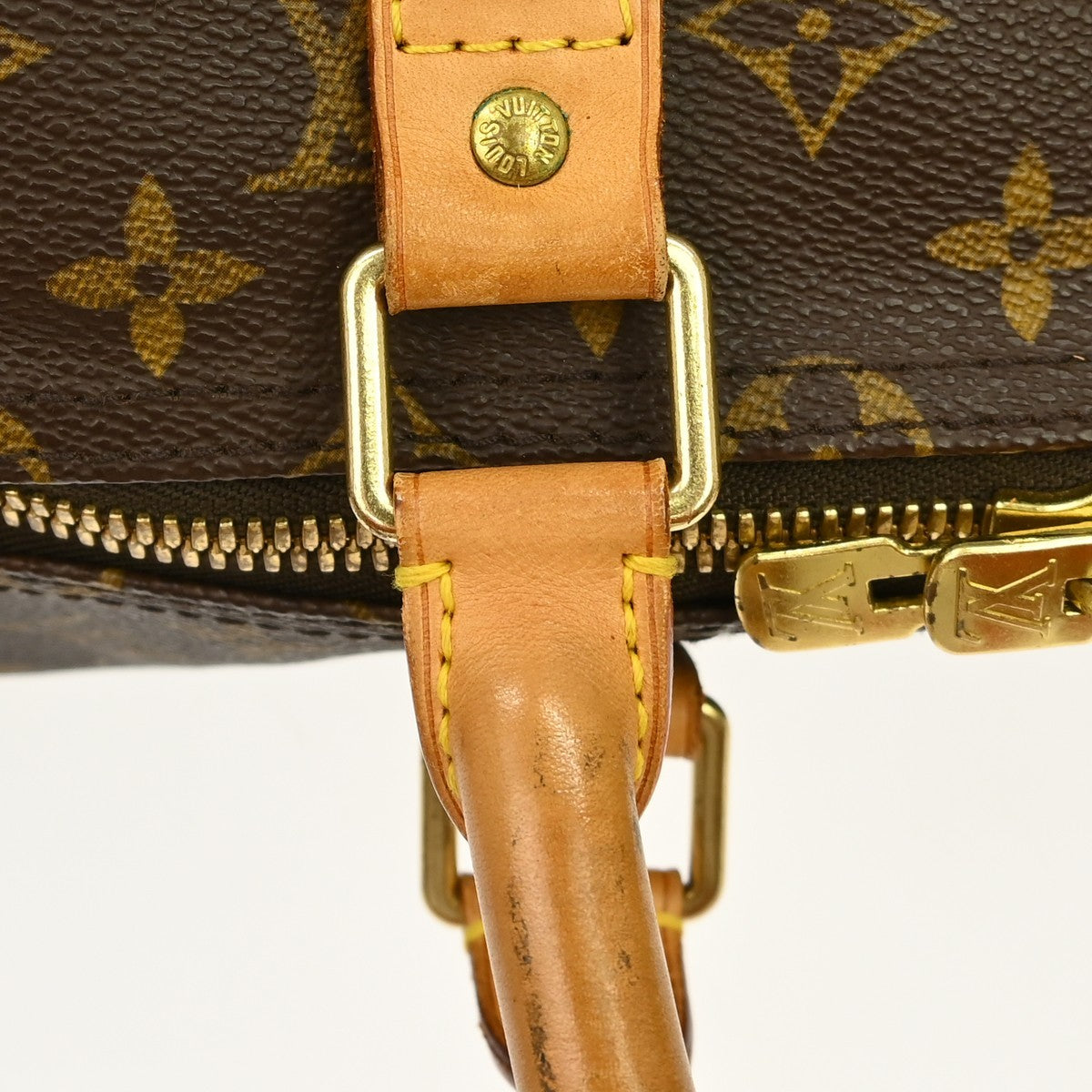 Louis Vuitton Keepall Monogram Brown Canvas Travel Bag Bag (Pre-Owned)