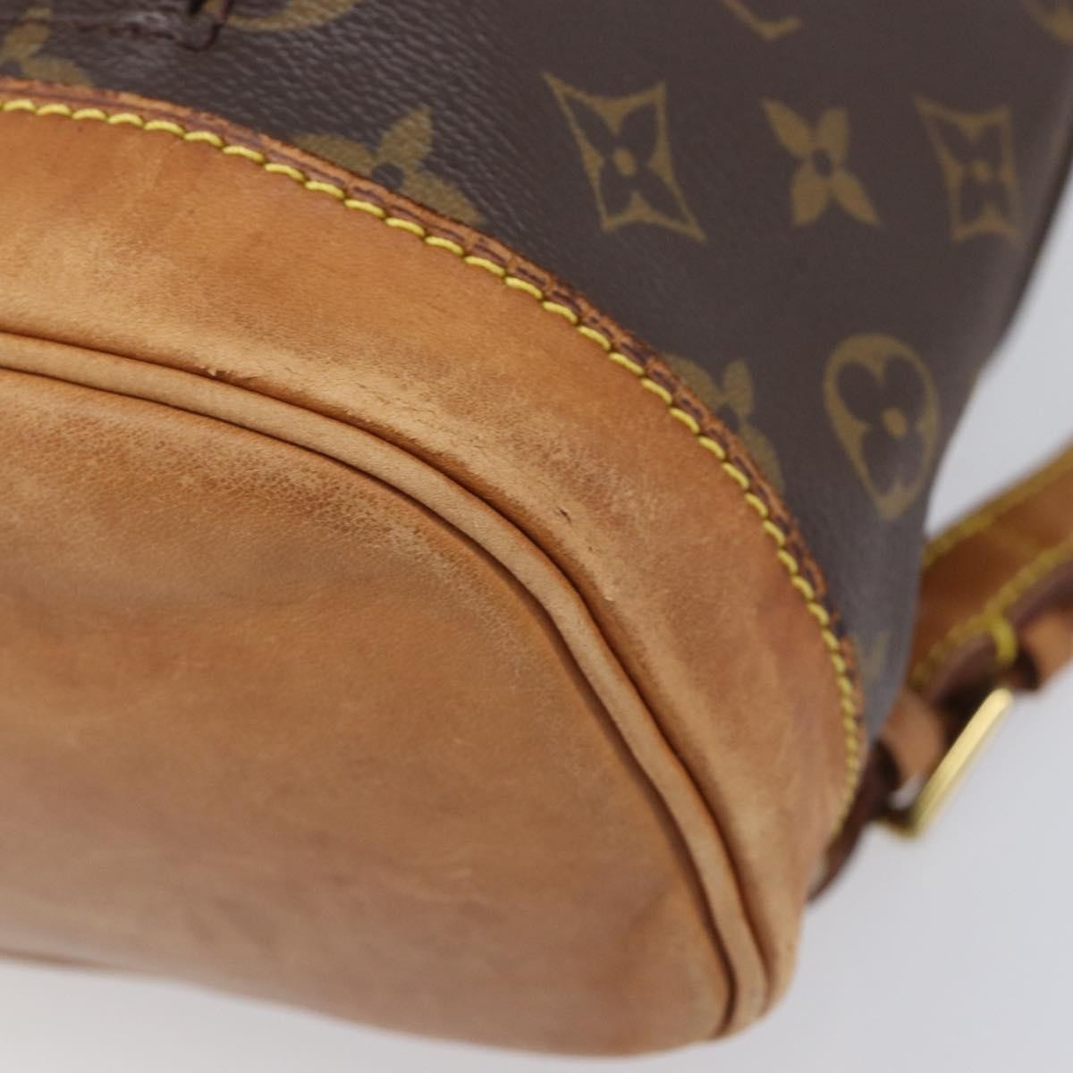 Louis Vuitton Vintage Montsouris Monogram Canvas Brown Canvas Backpack Bag (Pre-Owned)