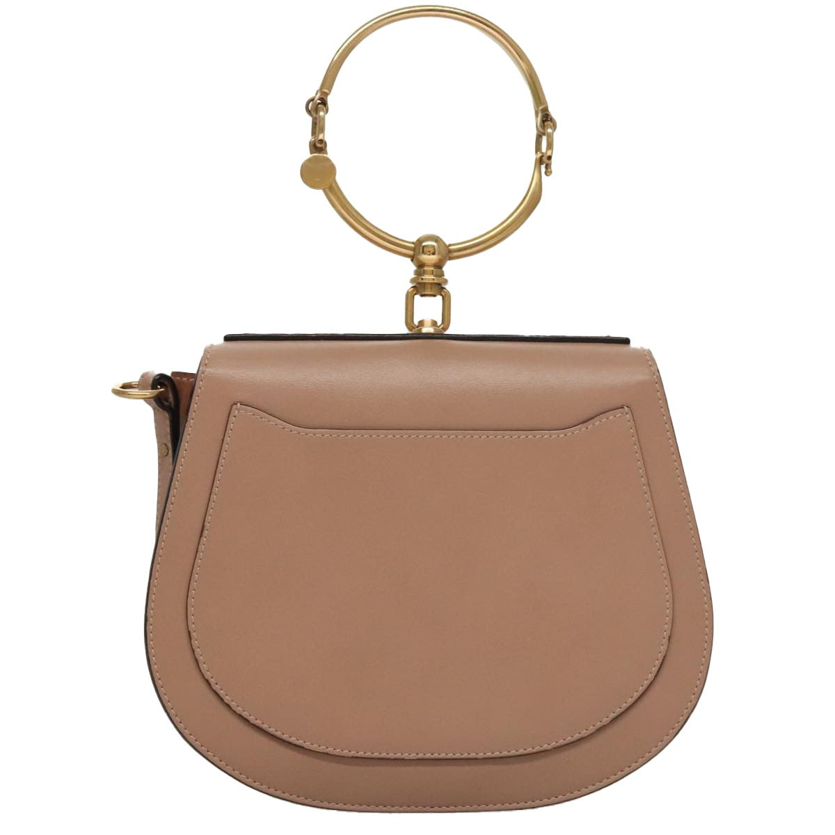 Chloe Nile Leather Pink Leather Handbag (Pre-Owned)