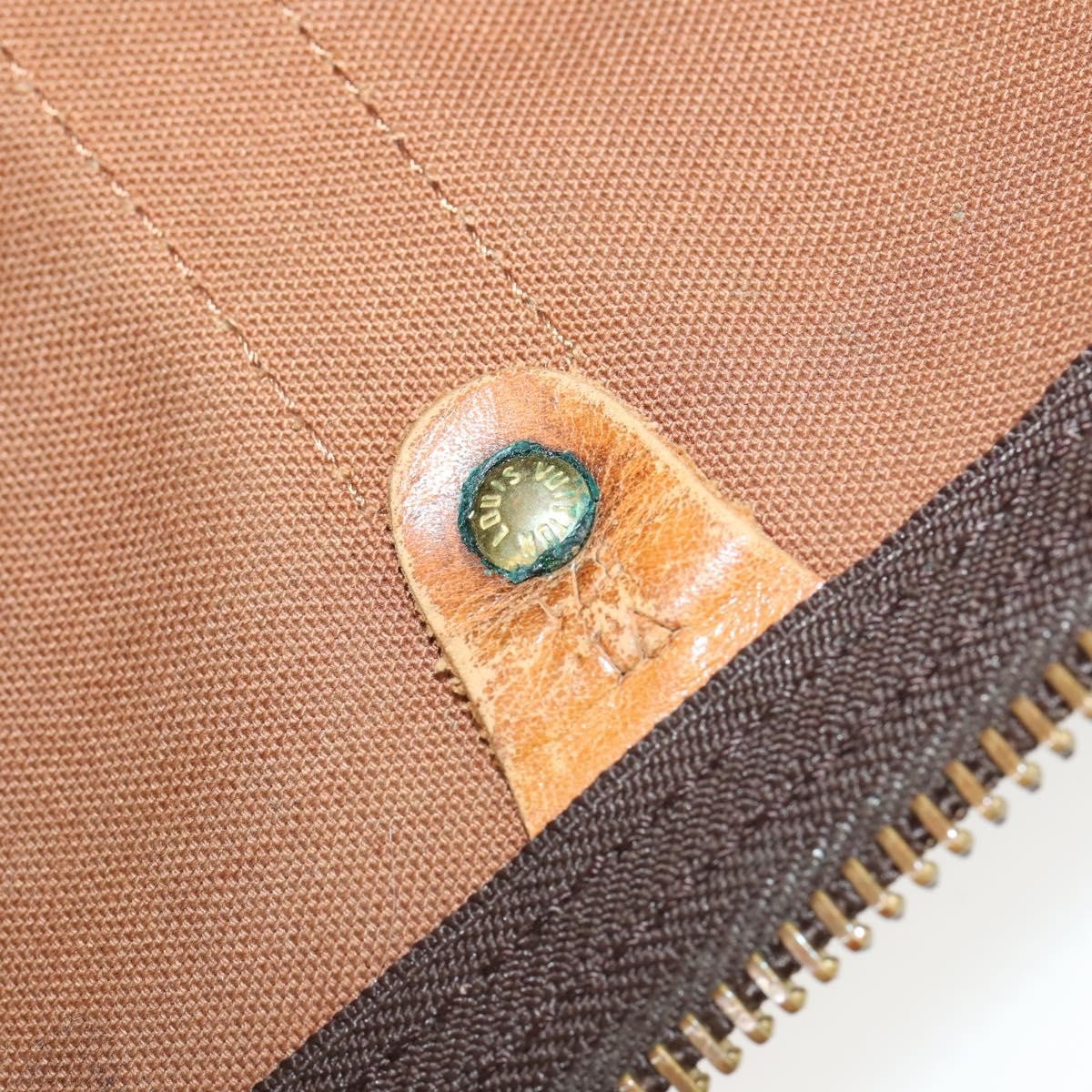 Louis Vuitton Keepall Monogram Canvas Brown Canvas Travel Bag Bag (Pre-Owned)