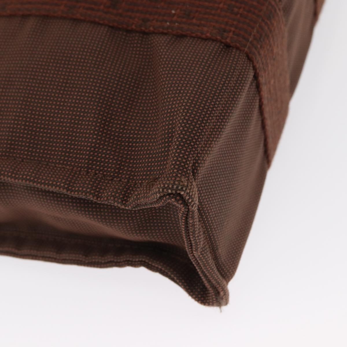 Hermes Fourre-Tout Herline Canvas Brown Canvas Tote Bag Bag (Pre-Owned)