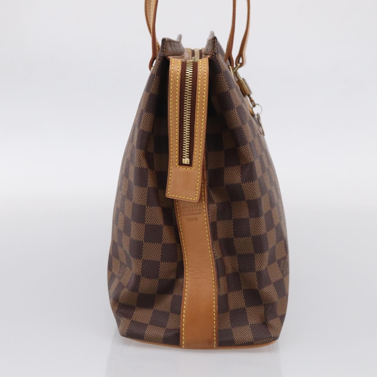 Louis Vuitton Chelsea Centenaire Damier Brown Canvas Handbag (Pre-Owned)