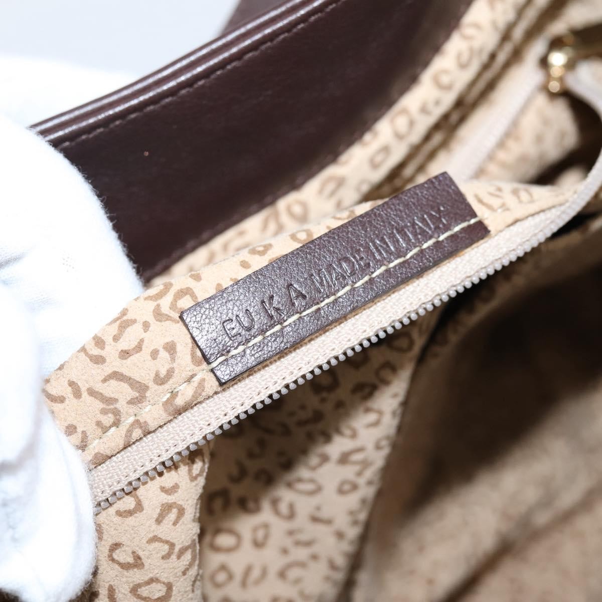 Cartier Panthère Shoulder Leather Brown Leather Shoulder Bag Bag (Pre-Owned)
