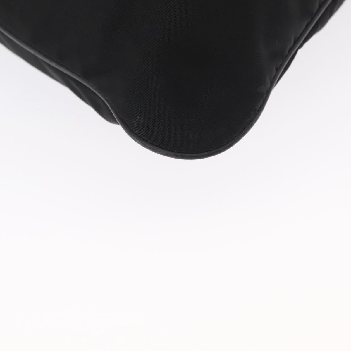 Prada Front Pocket Messenger Tessuto Black Nylon Shoulder Bag Bag (Pre-Owned)