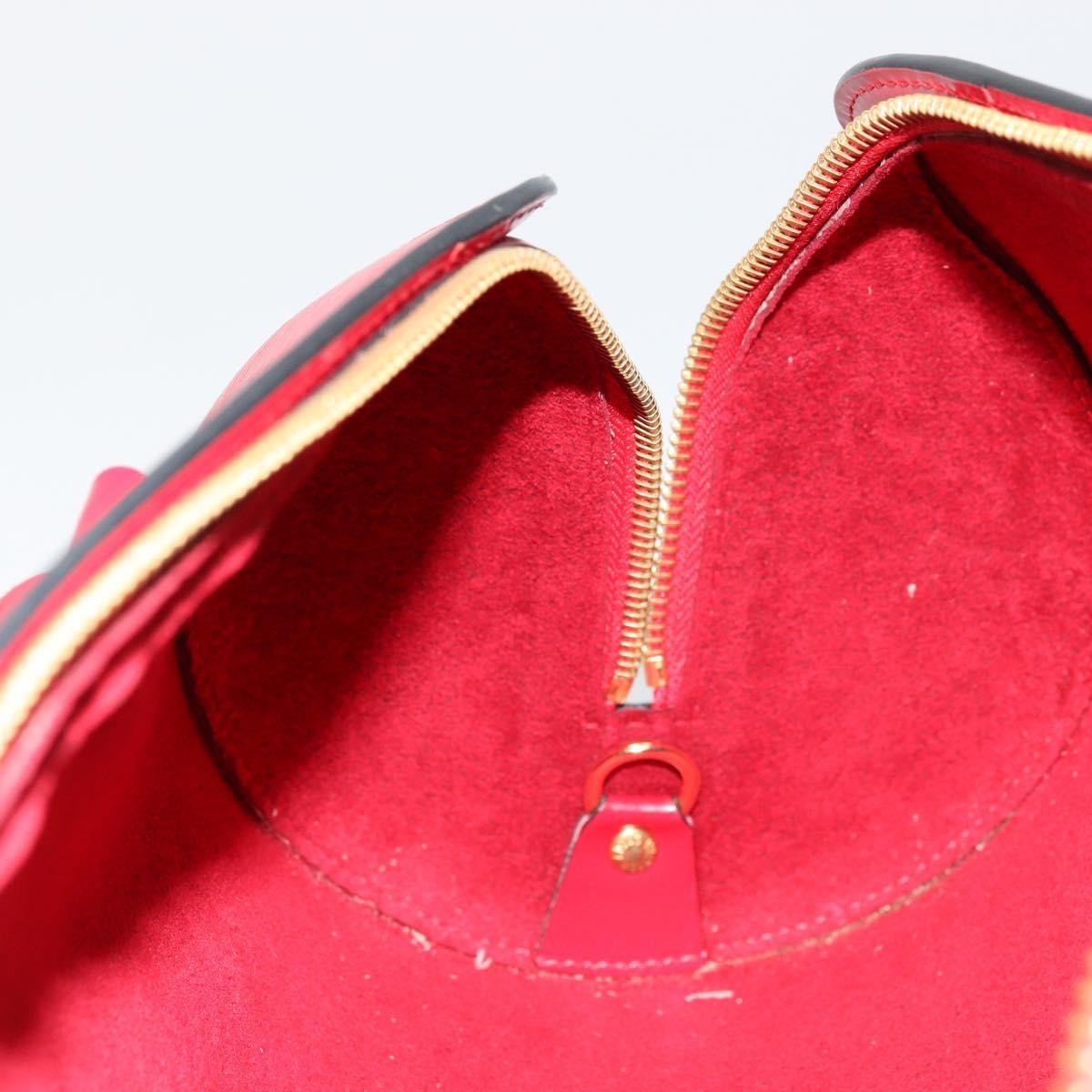 Louis Vuitton Soufflot Epi Leather Red Leather Tote Bag Bag (Pre-Owned)