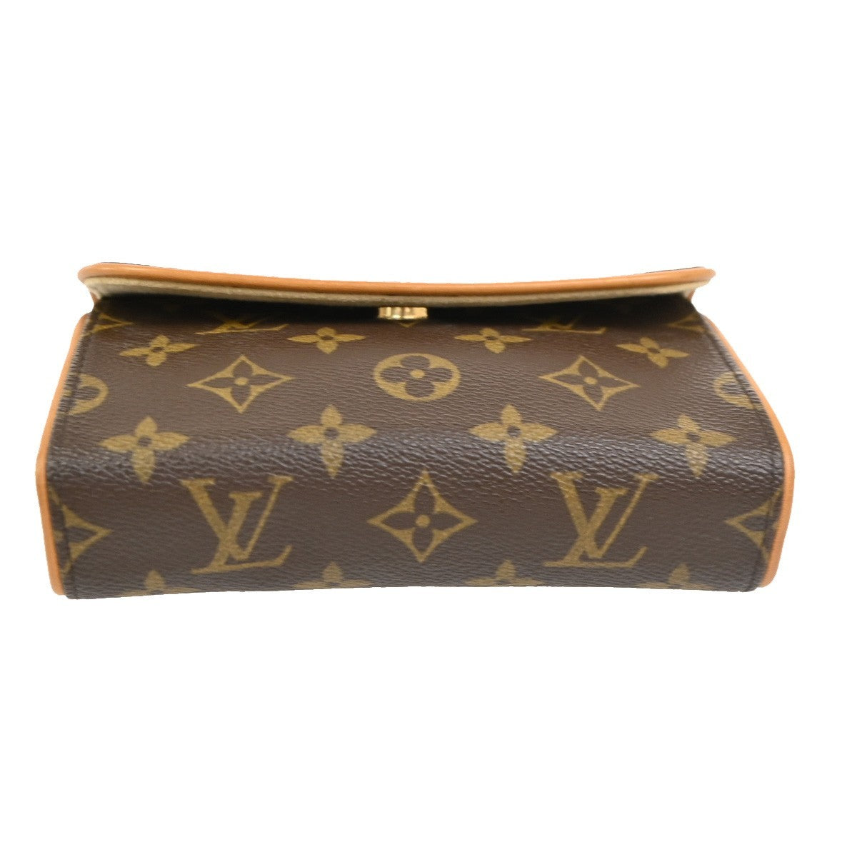 Louis Vuitton Florentine Waist Monogram Canvas Brown Canvas Clutche & Pouche Bag (Pre-Owned)