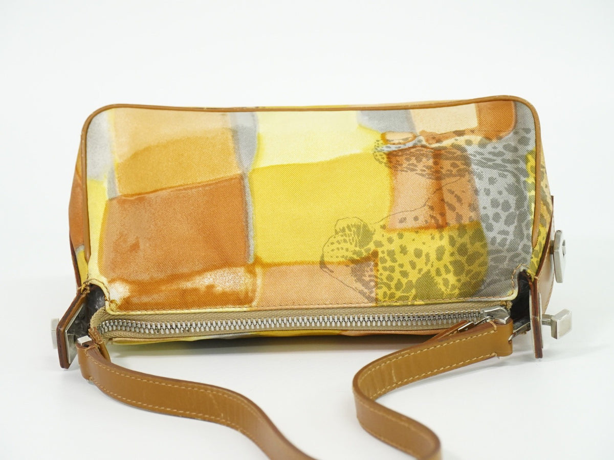 Salvatore Ferragamo Vintage Canvas Multicolour Canvas Shoulder Bag Bag (Pre-Owned)