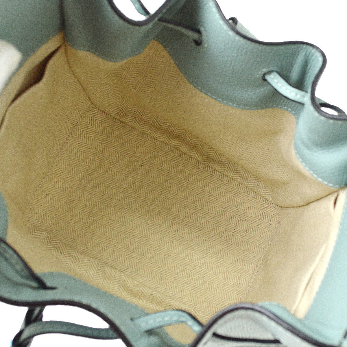 Loewe Hammock Leather Blue Leather Handbag (Pre-Owned)