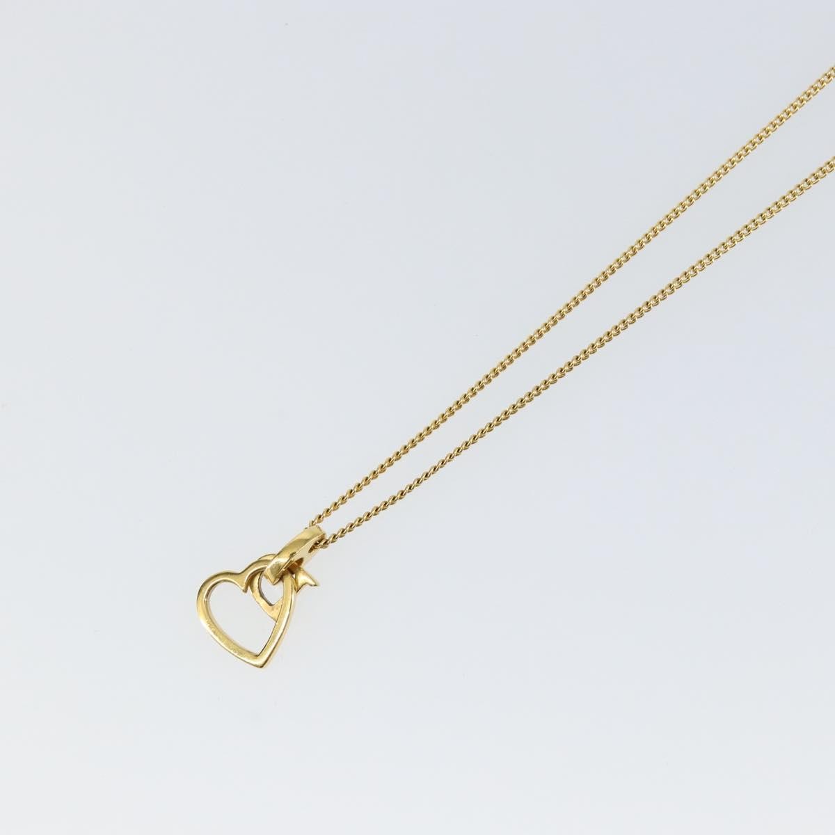 Christian Dior Cd Heart Metal Gold Metal Jewelry (Pre-Owned)