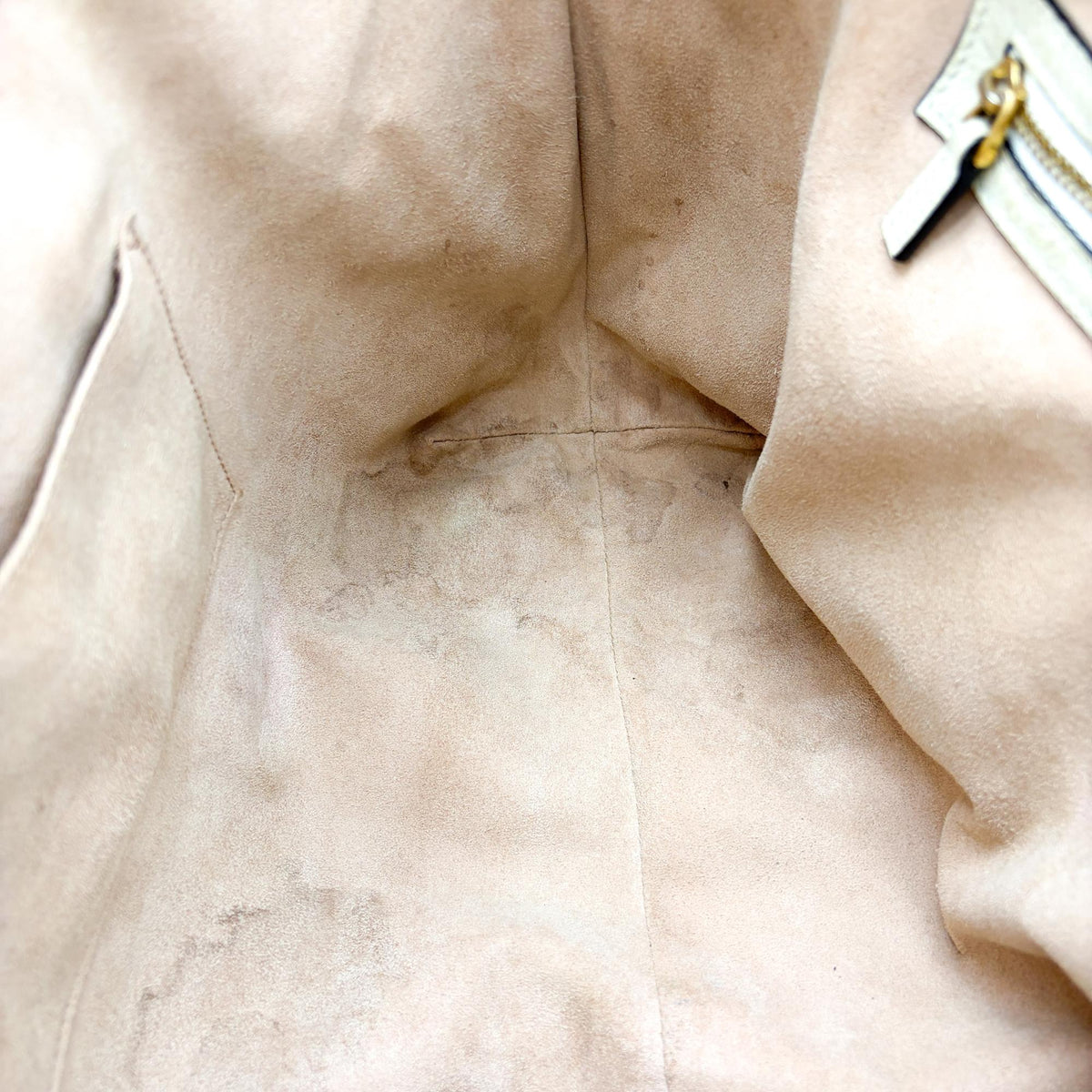 Gucci Ophidia Shopping Gg Coated Canvas Beige Canvas Tote Bag Bag (Pre-Owned)