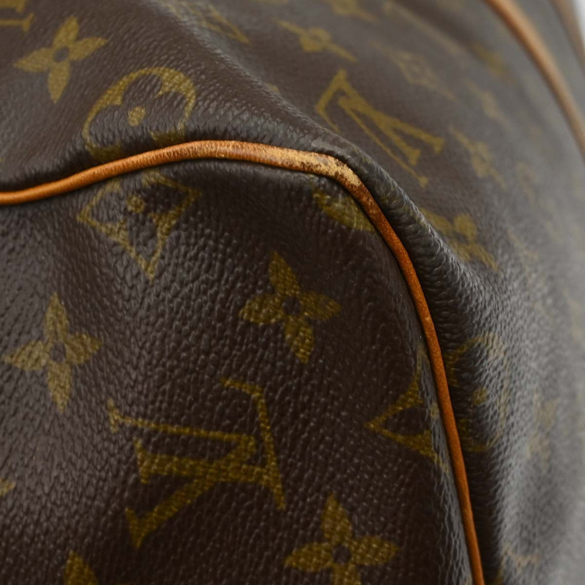 Louis Vuitton Keepall Monogram Canvas Brown Canvas Travel Bag Bag (Pre-Owned)