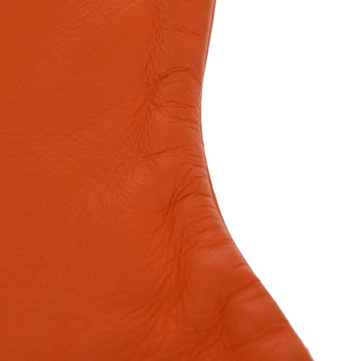 Bottega Veneta Intrecciato Shoulder Leather Orange Leather Handbag (Pre-Owned)