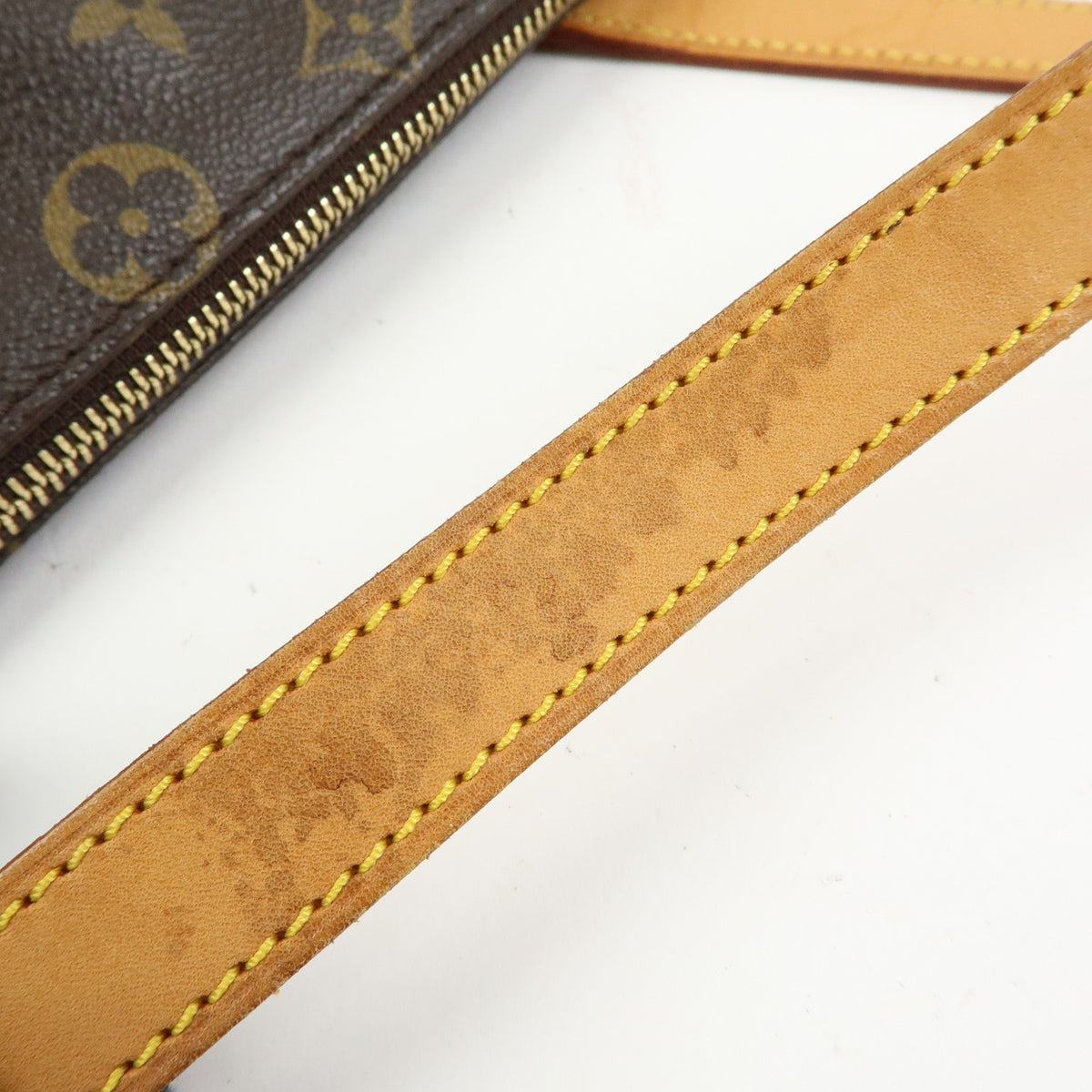 Louis Vuitton Cabas Mezzo Monogram Canvas Brown Canvas Tote Bag Bag (Pre-Owned)