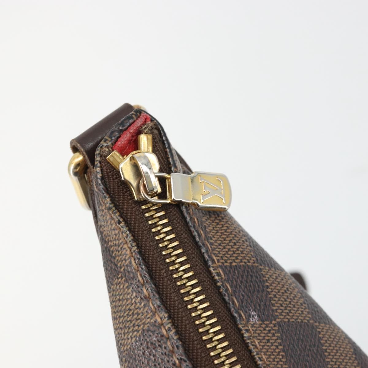 Louis Vuitton Bloomsbury Damier Ebene Brown Canvas Handbag (Pre-Owned)