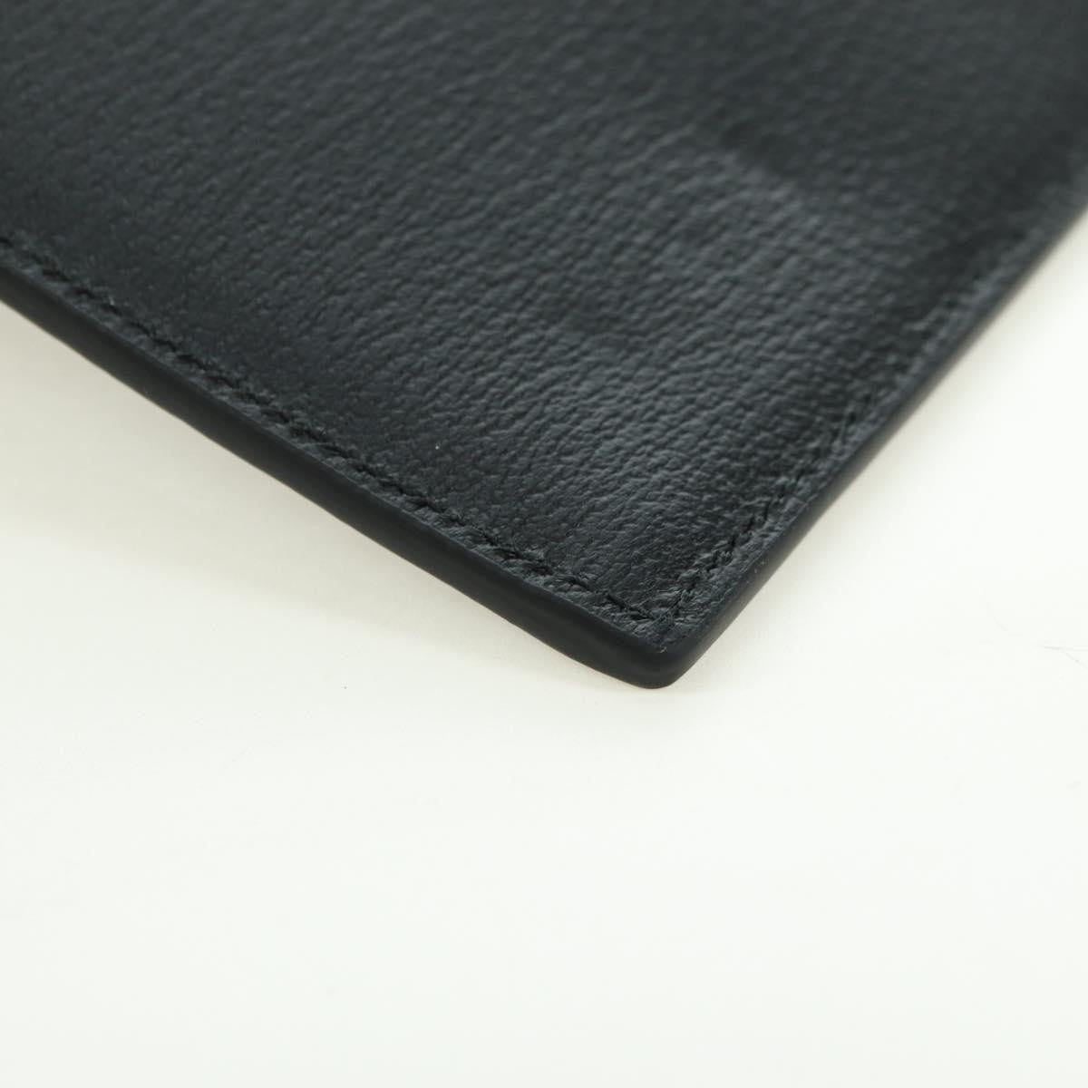 Gucci Horsebit 1955 Gg Canvas And Leather Black Leather Clutche & Pouche Bag (Pre-Owned)
