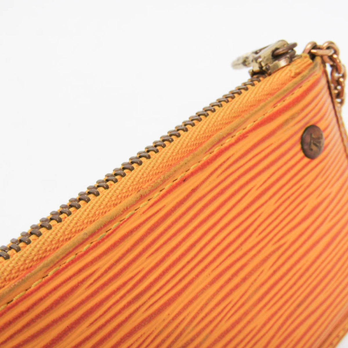 Louis Vuitton Pochette Clés Epi Yellow Leather Wallets Accessory (Pre-Owned)