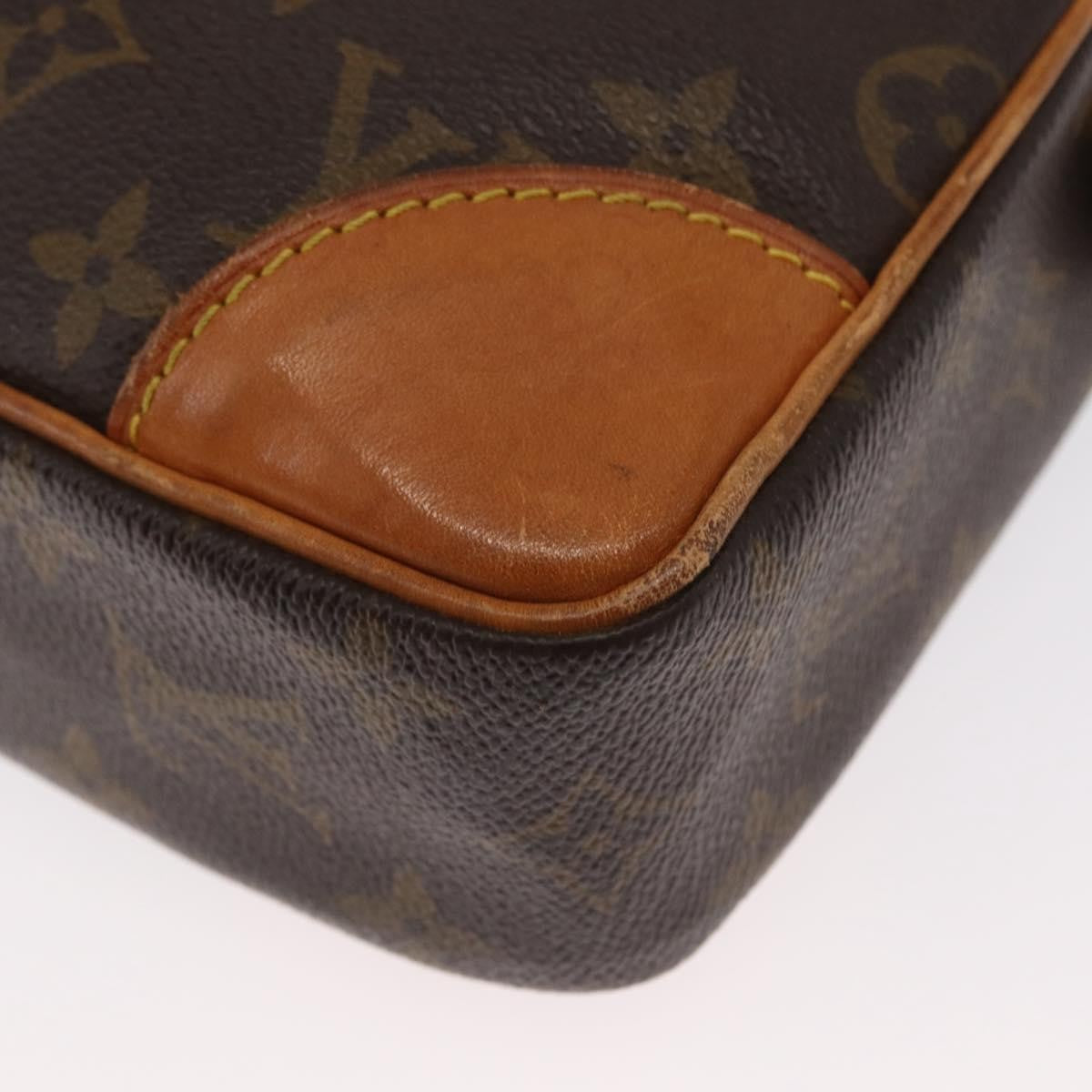 Louis Vuitton Porte-Documents Voyage Macassar Monogram Canvas Brown Canvas Briefcase Bag (Pre-Owned)