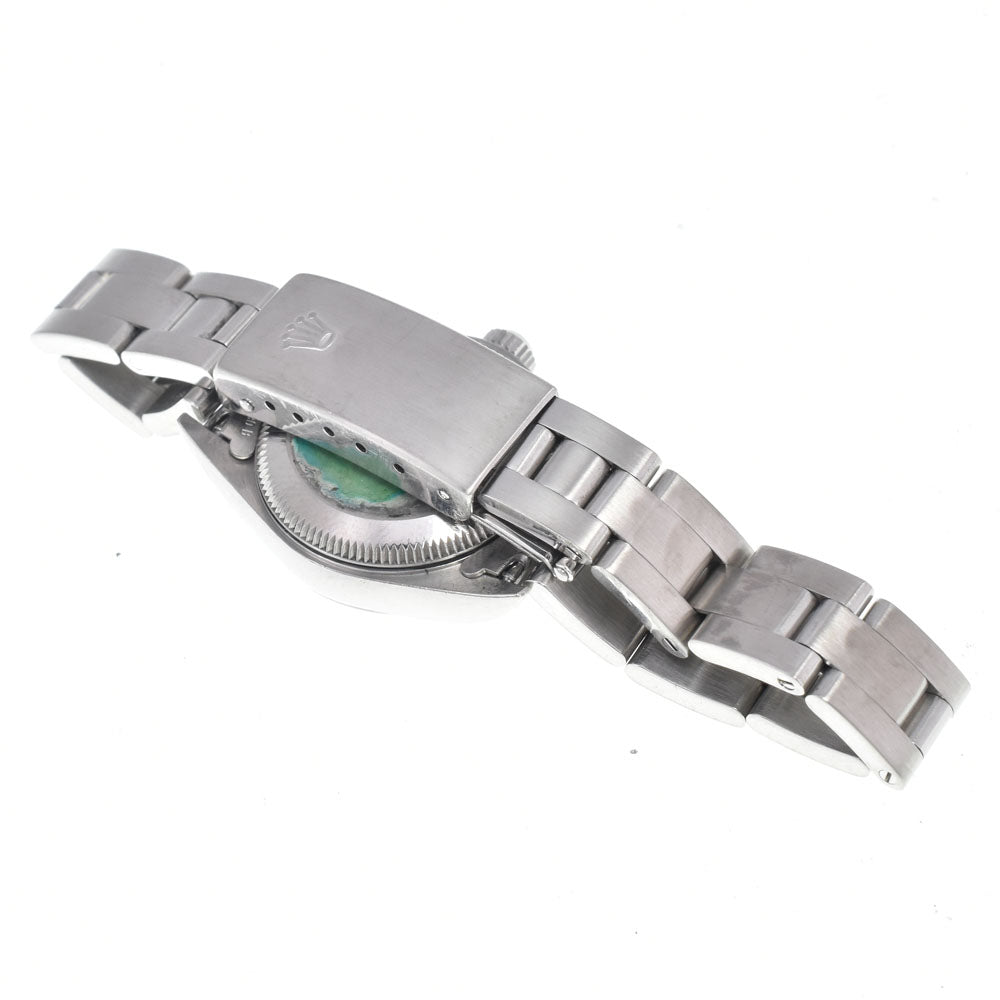 Rolex Oyster Perpetual Automatic Stainless Steel And Yellow Gold With Diamond Markers Watch (Pre-Owned)