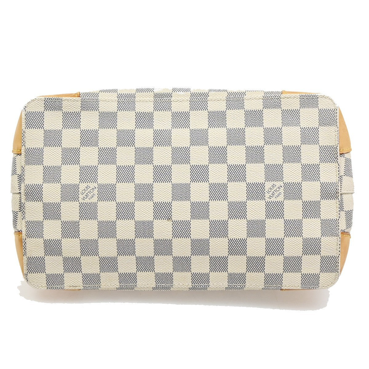 Louis Vuitton Hampstead Damier Ebene White Canvas Tote Bag Bag (Pre-Owned)