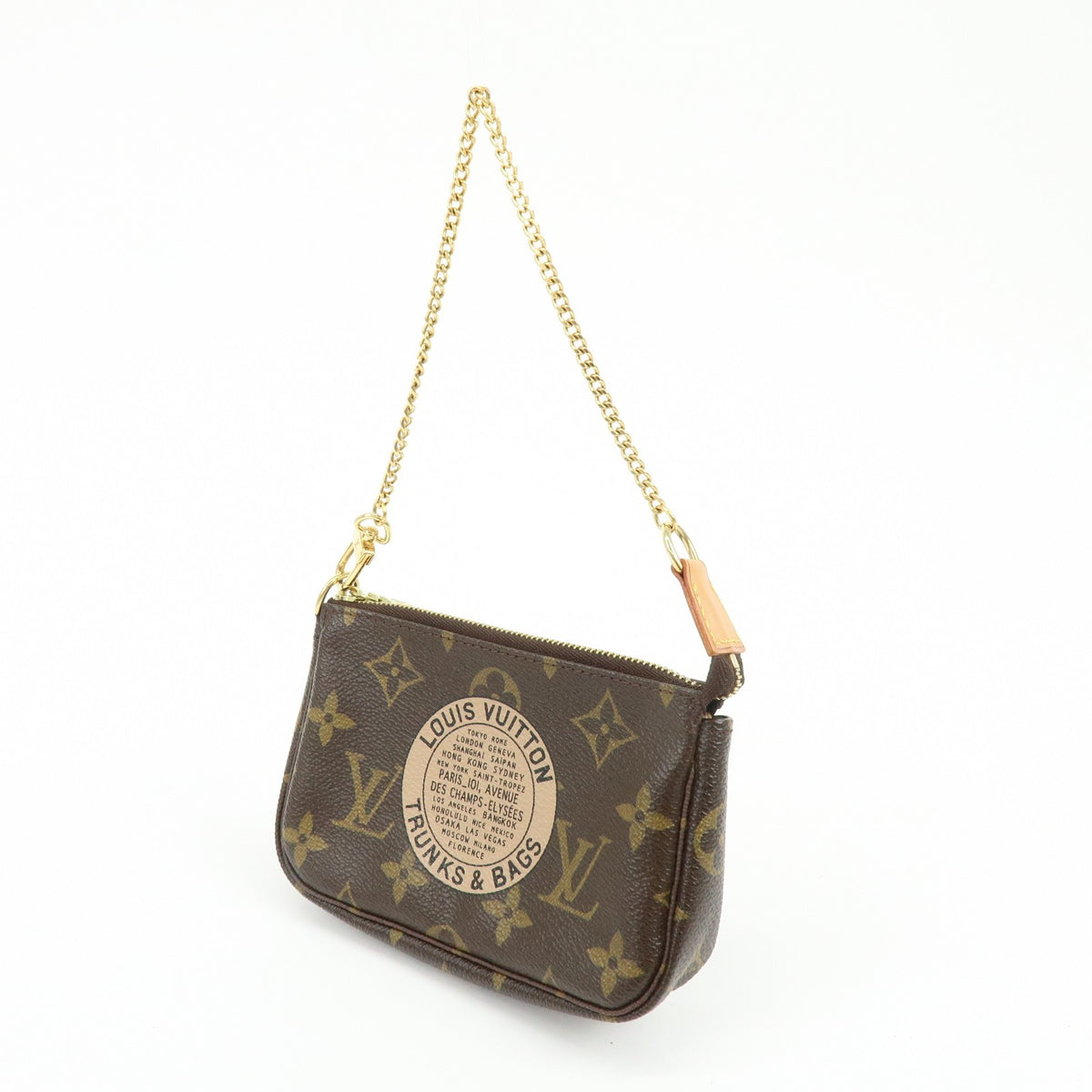 Louis Vuitton Pochette Accessoires Limited Edition Monogram Canvas Brown Canvas Clutche & Pouche Bag (Pre-Owned)