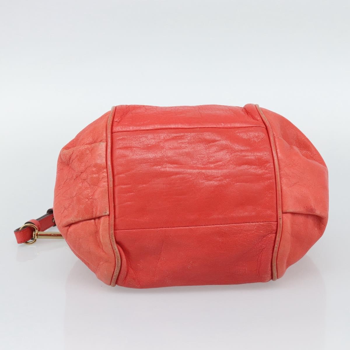 Chloe Ethel Leather Red Leather Handbag (Pre-Owned)