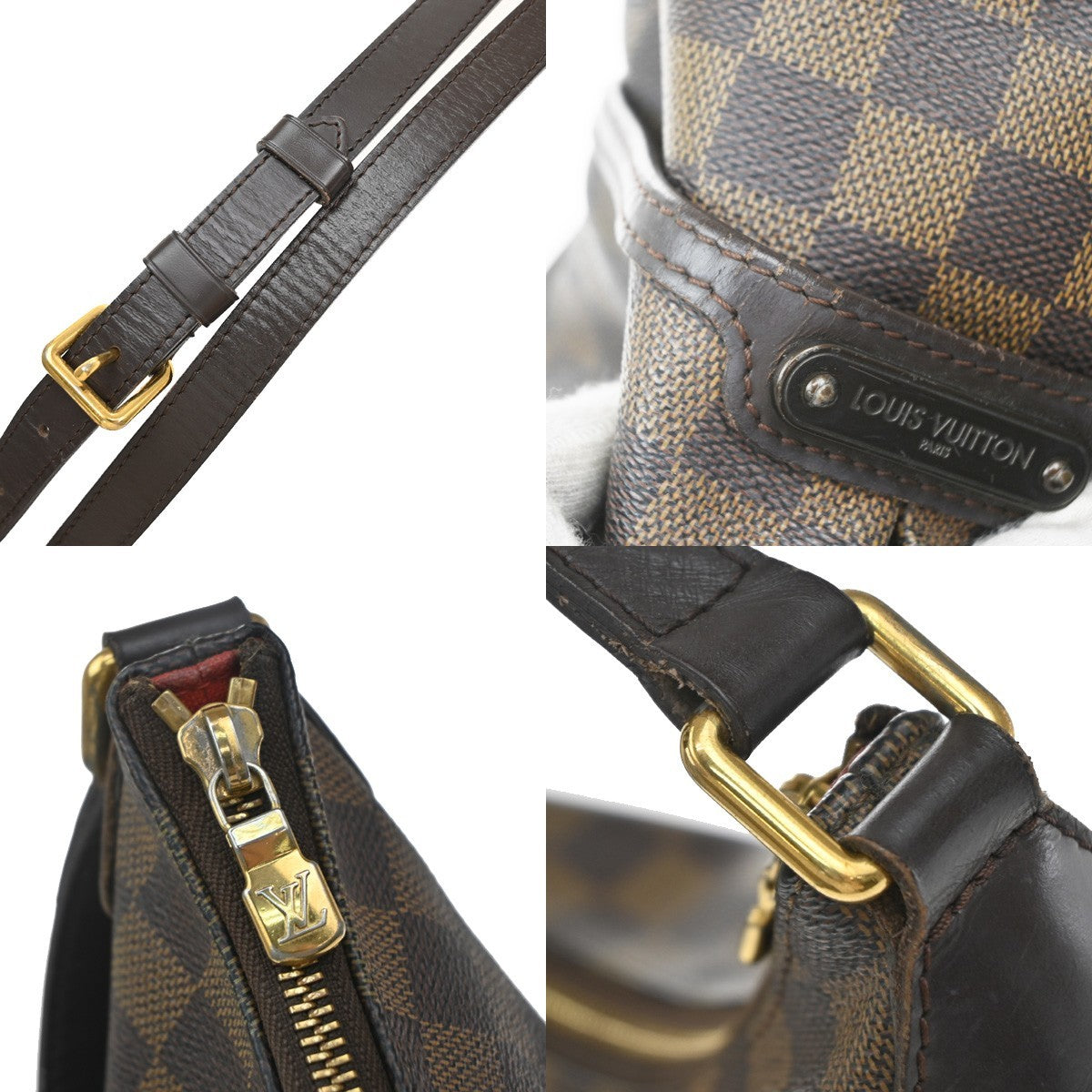 Louis Vuitton Bloomsbury Damier Brown Canvas Shoulder Bag Bag (Pre-Owned)