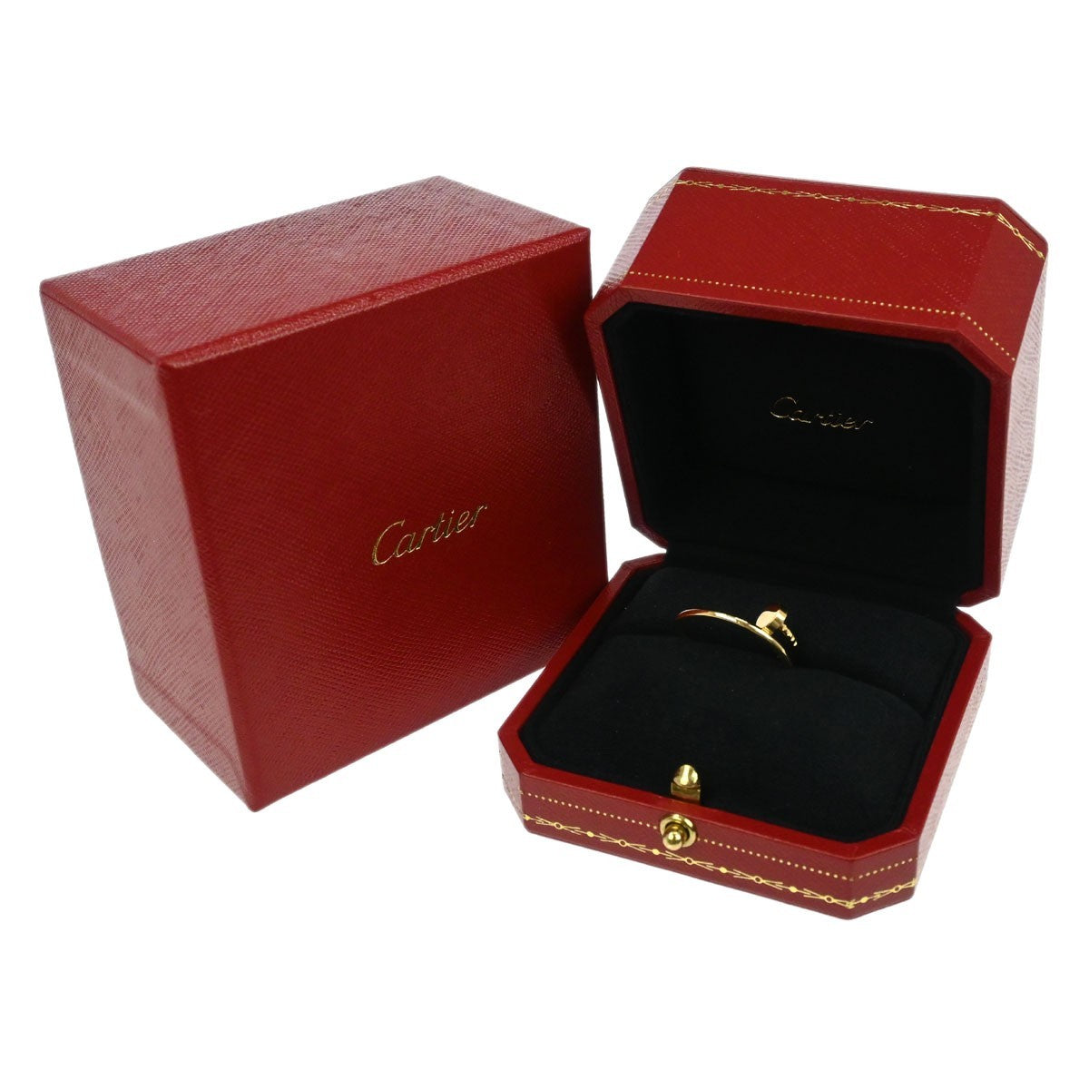 Cartier Juste Un Clou 18K Rose Gold Gold Rose_Gold Ring Jewelry (Pre-Owned)