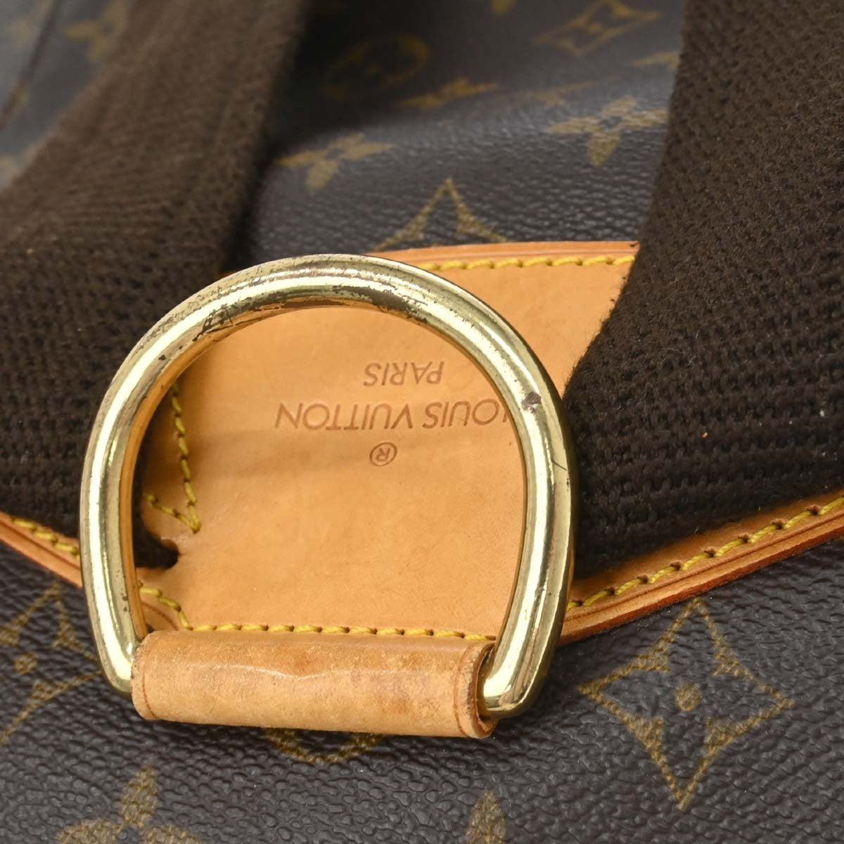 Louis Vuitton Vintage Montsouris Monogram Canvas Brown Canvas Backpack Bag (Pre-Owned)