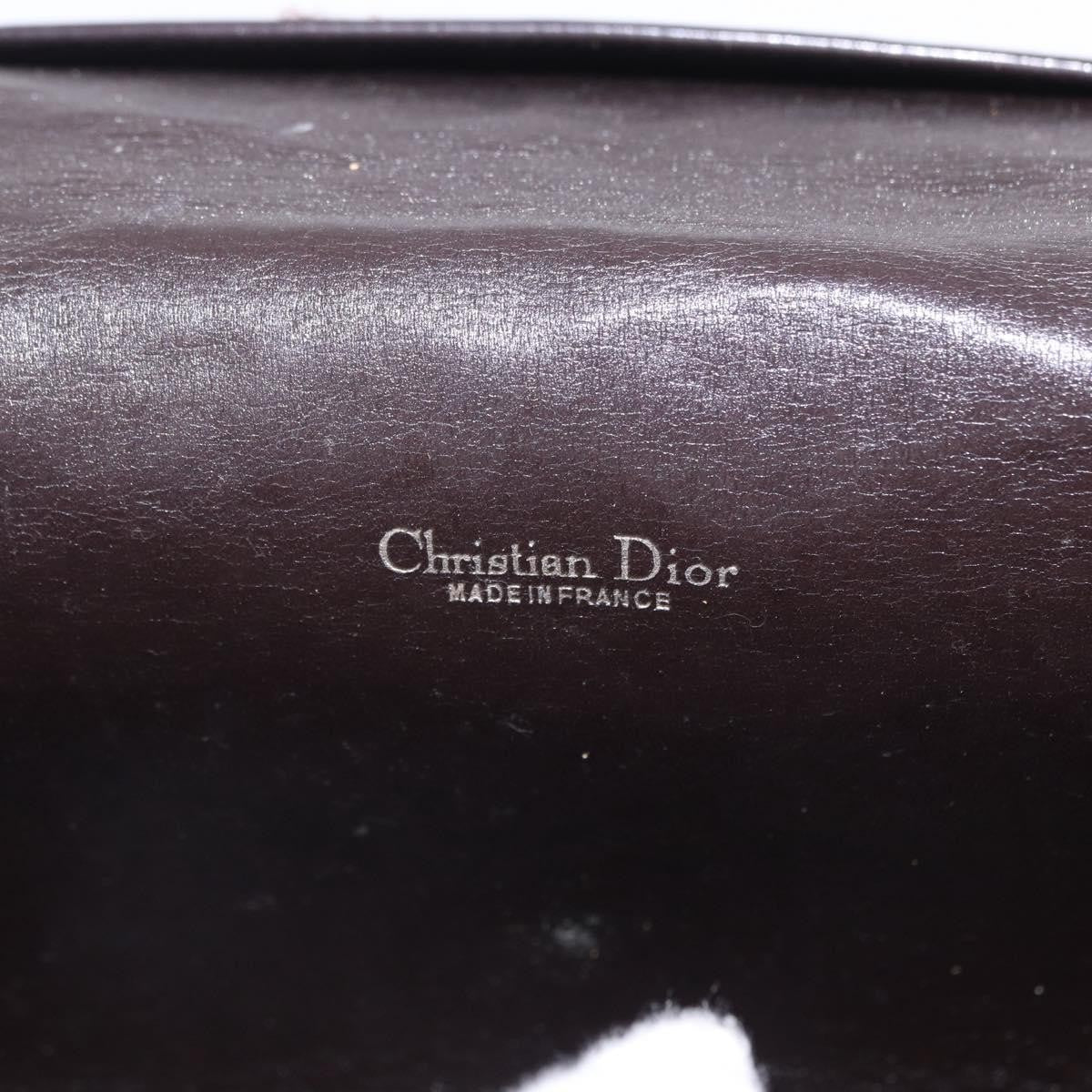 Christian Dior Trotter Shoulder Bag Sequins Beige Canvas Shoulder Bag Bag (Pre-Owned)