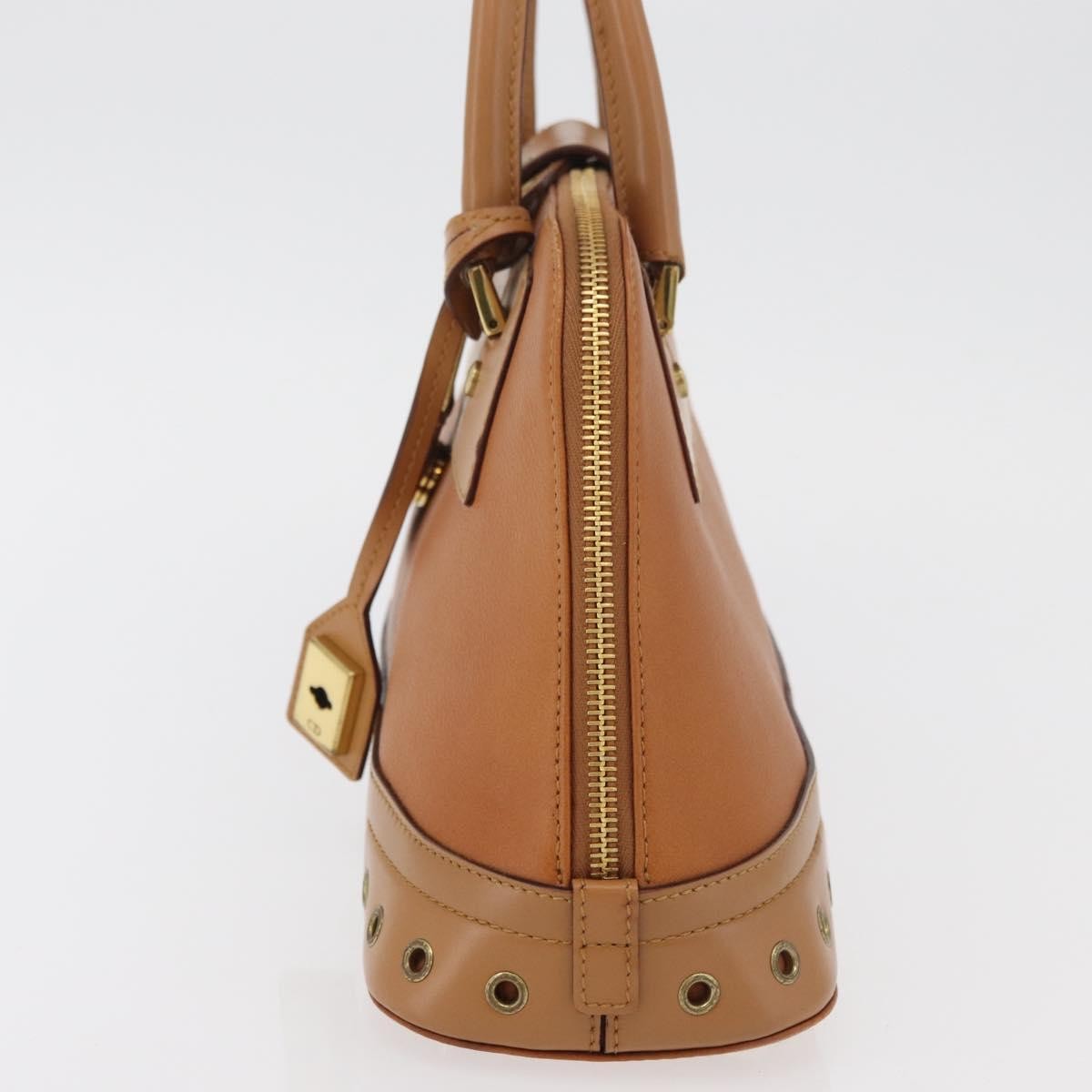Christian Dior Street Chic Uptown Alligator Brown Leather Handbag (Pre-Owned)